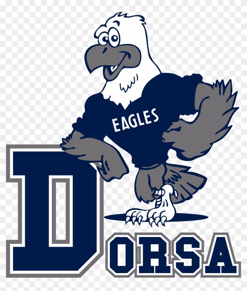 Dorsa Elementary School - Eagle Elementary School Mascot Clipart #4269763