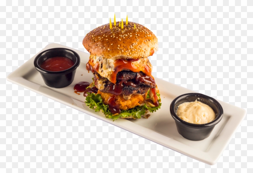 Hamburguesa Mexicana / Mexican Burger - Bun Clipart #4269807