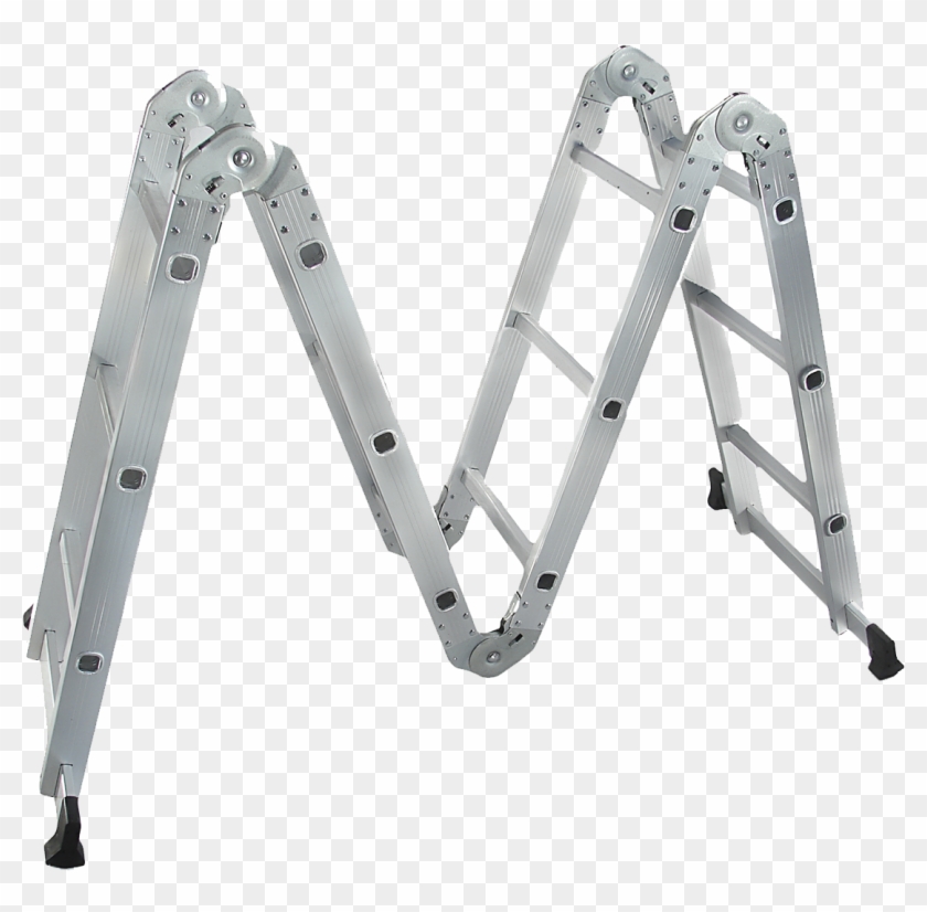 Escalera De Aluminio Articulada - Ladder Clipart #4269844