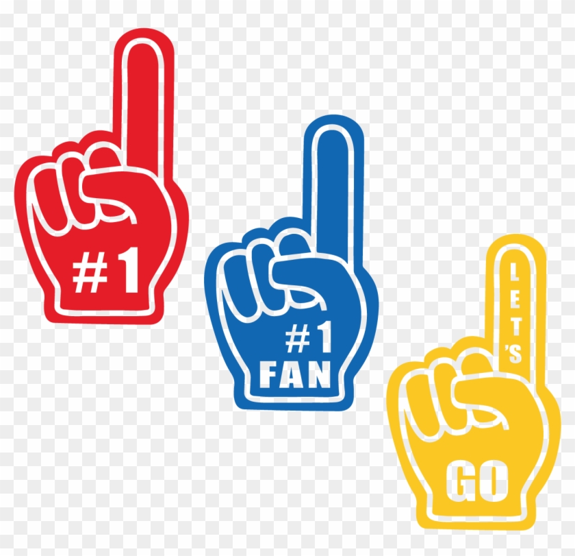 Pin By Marga - Foam Finger Svg Clipart