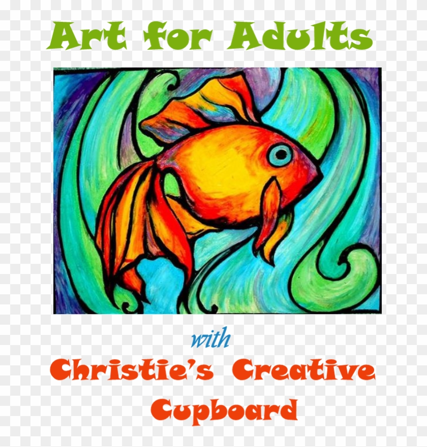 Art For Adults - Oil Pastel Easy Drawing Animal Clipart #4270385