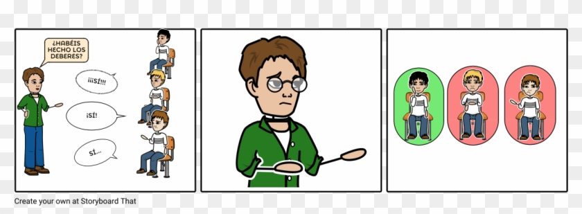 Anuncio Castellano - Cartoon Clipart #4270646