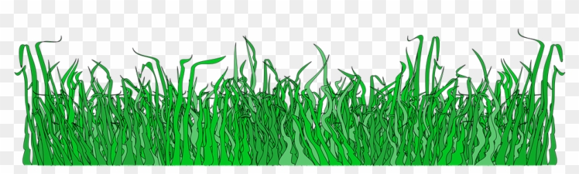 Border Divider Grass - Graphic Dividers Green Clipart #4270933