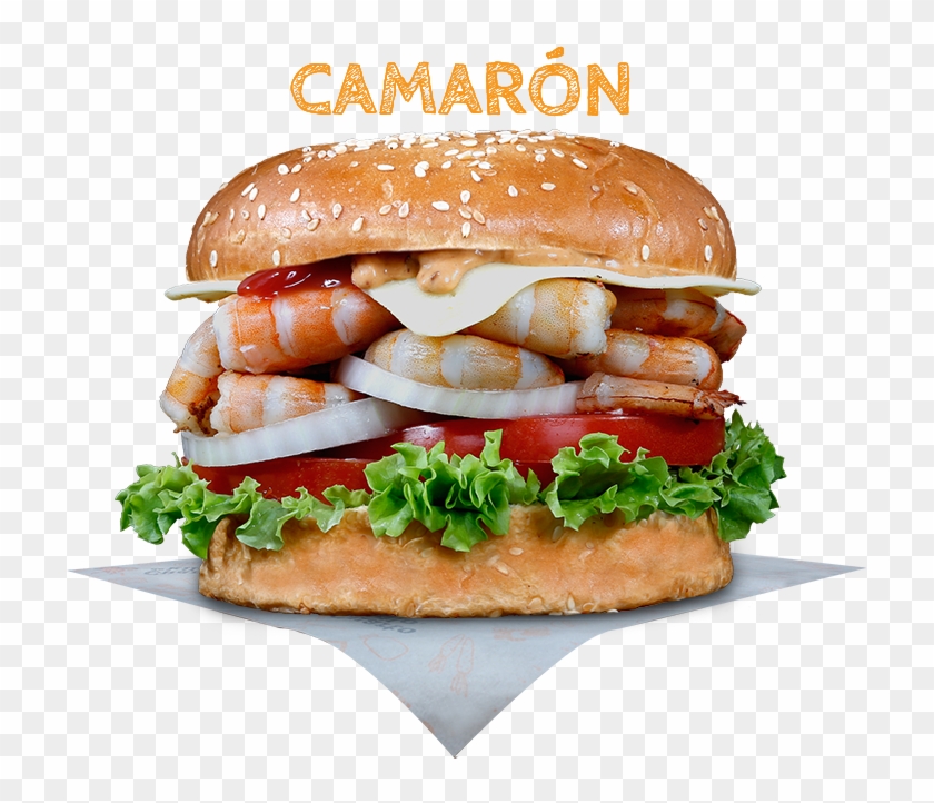Camarón - A&w Cream Cheese Burger Clipart #4271051