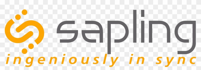 Has Been A Pioneer In Synchronized Timekeeping Systems - Sapling Clock Logo Clipart