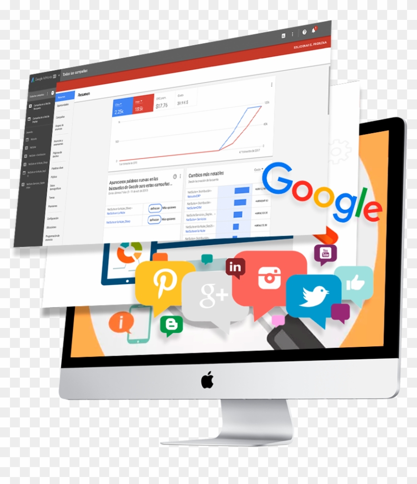 Marketing Digital - Computer Monitor Clipart #4271263