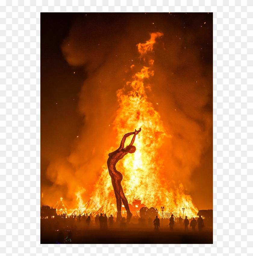 Unflop - Burning Man Burn Clipart