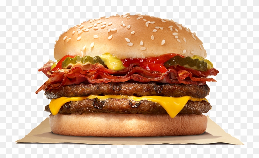 Image - Cheeseburger Duplo Com Bacon Clipart
