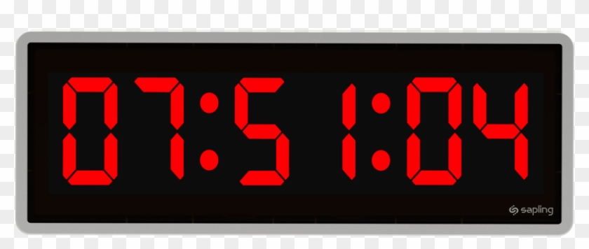 Digital Timer Download Transparent Png Image - Digital Clock No Background Clipart