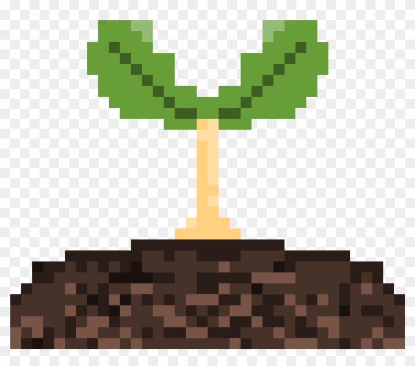 Sapling - Bread Pixel Art Clipart