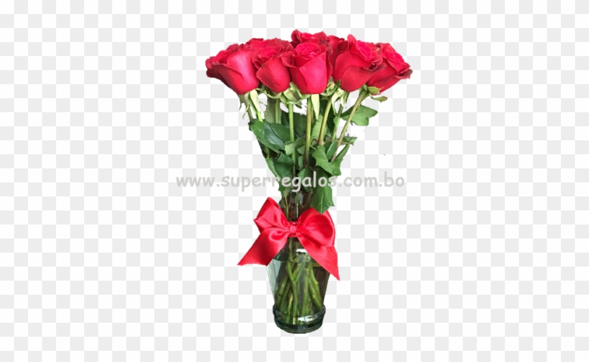 Florero De 12 Rosas - Цветы На 23 Февраля Clipart #4271884