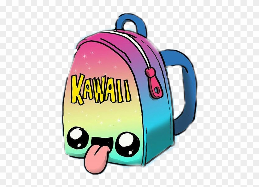 #kawaii #cute #mochila - Kawaii Cool Clipart