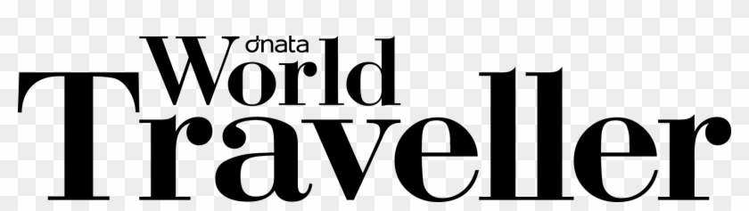 Cropped World Traveller Mag Logo Black - World Traveller Magazine Logo Clipart
