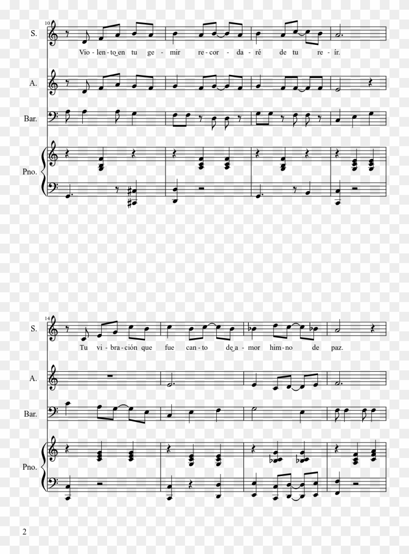 Estrellita Del Sur - Second Waltz Alto Sax Clipart #4272340