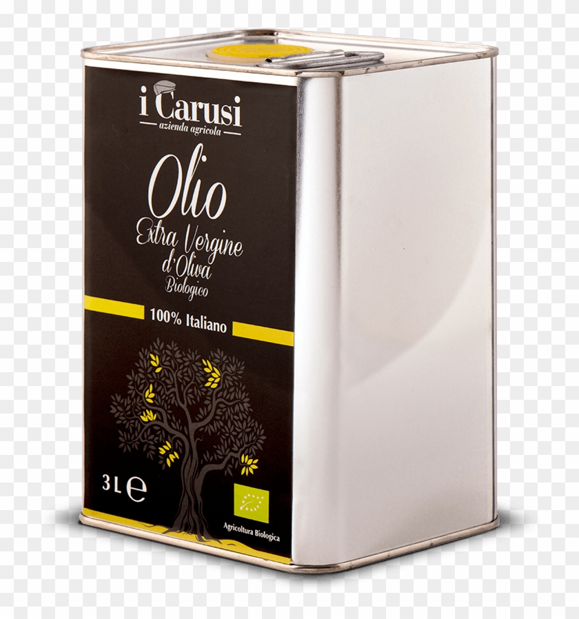 Extra-virgin Bio Oil Can - Box Clipart #4272524