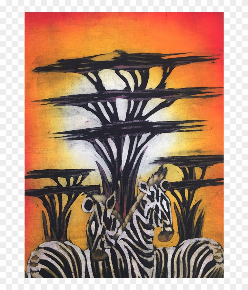 Wall Fresh African Wall Art Canvas Wax Painting Chicafric Clipart #4272867