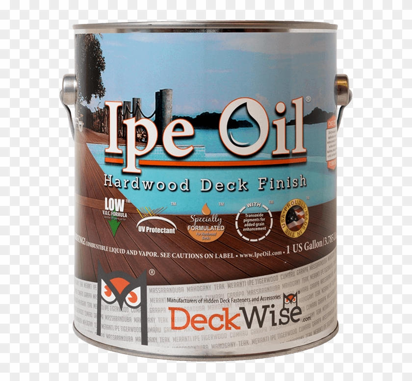 Ipe Oil Hardwood Deck Finish From Deckwise - Deck Clipart #4273049