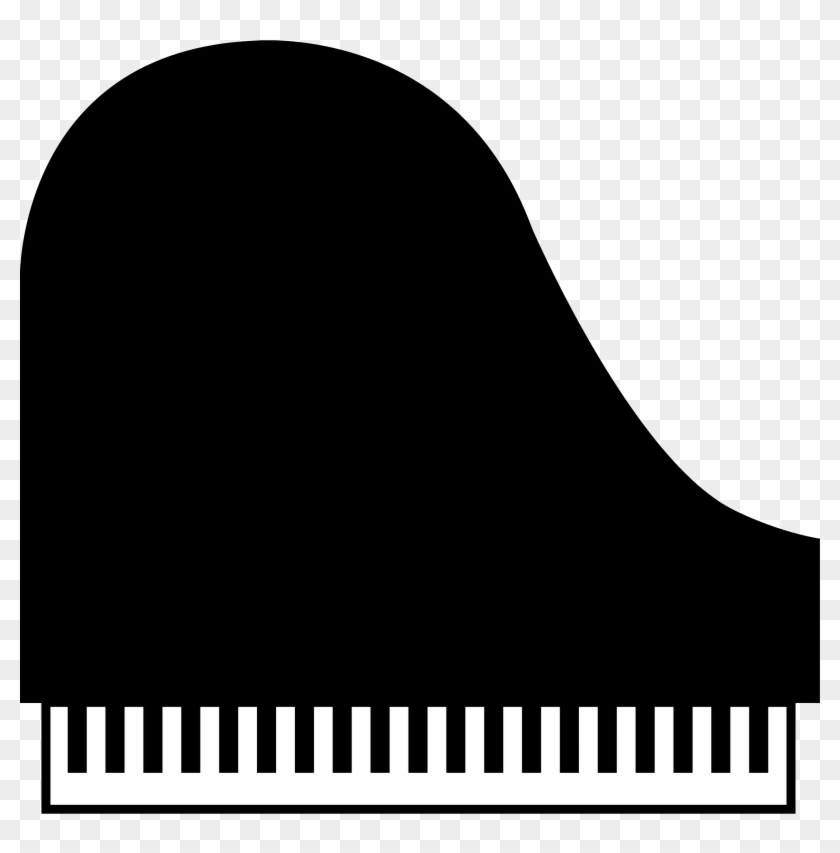 This Free Icons Png Design Of Piano Icon - Baby Grand Piano Clip Art Transparent Png #4273138
