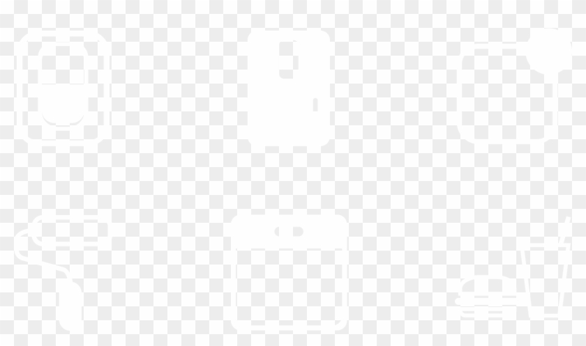 Clockwise From Top Left - Johns Hopkins Logo White Clipart #4273270