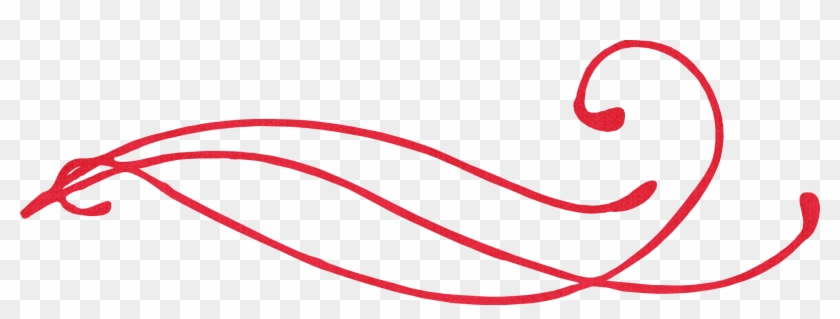Swirl Red Decoration Ber Curly 1131830 - Red Swirl Transparent Background Clipart
