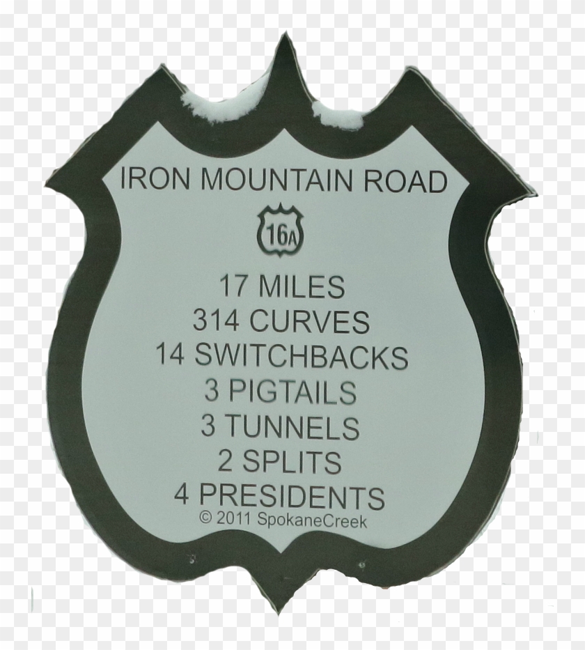 Unfortunately, The Low Cloud Deck Prevented Us From - Iron Mountain Road South Dakota Sign Clipart #4274070