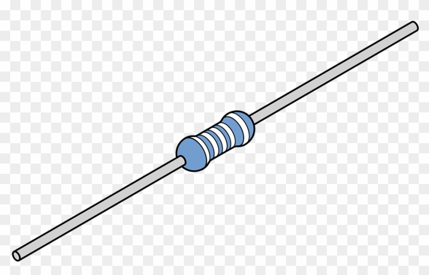 Electronics Element Resistor - Resistor Png Clipart #4274084
