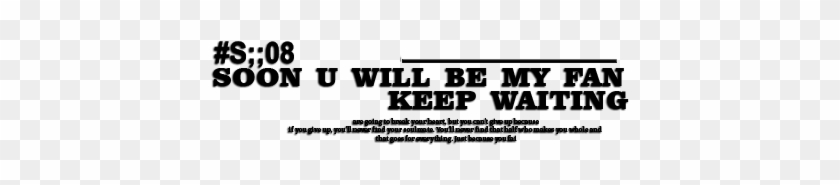 Png Text - Waiting For You Png Text Clipart #4274281