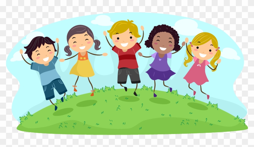 Svg Free Hammock Clipart Kid - Cheerful Kids Clipart - Png Download #4274283