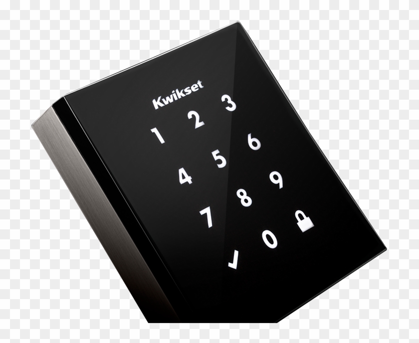 Our Breakthrough Low-profile Touchscreen Deadbolt - Weiser Obsidian Lock Clipart