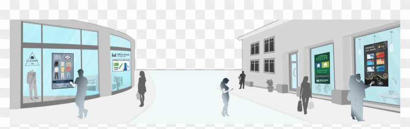 Echosystem - Digital And Brick And Mortar Clipart