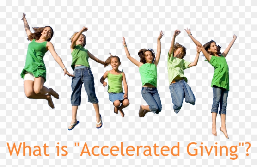 Accelerated Giving Is A Program Developed Exclusively - Happy Kids Clipart #4274514