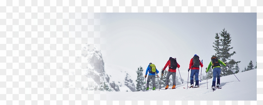 Colorado Avalanche Courses - Ski Mountaineering Clipart