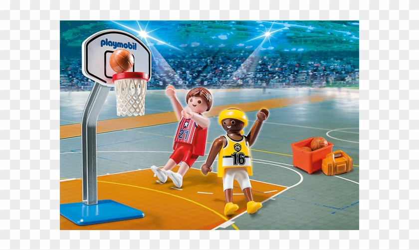 Campamento Baloncesto Verano - Playmobil Sports Clipart