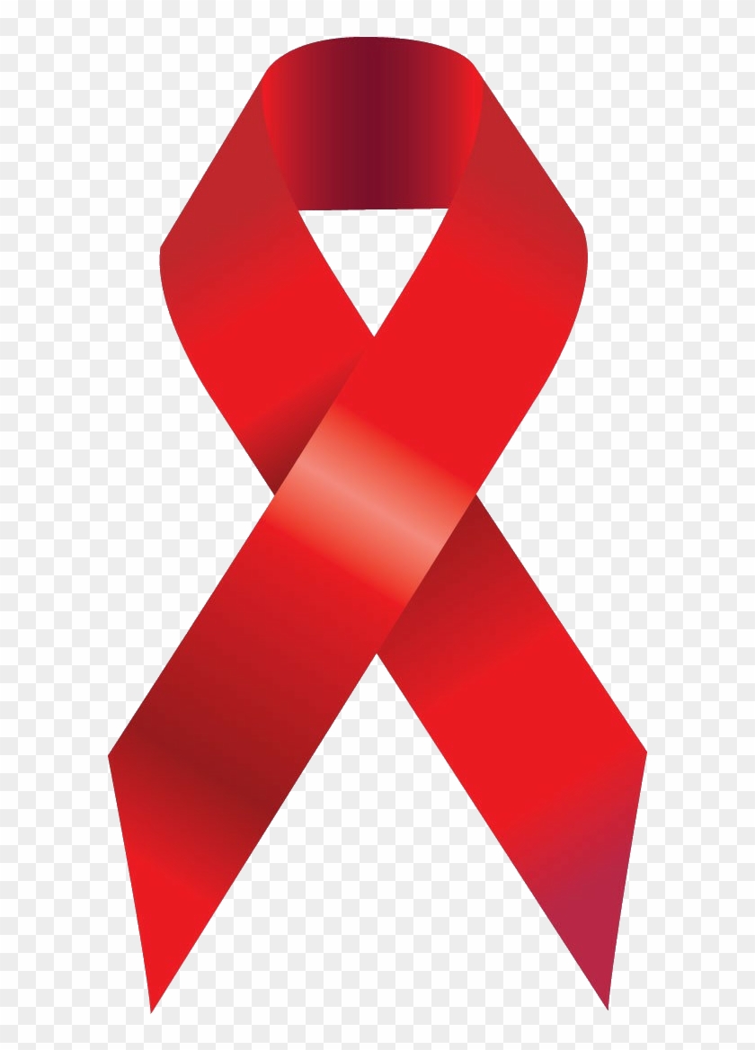 Hiv Aids Logo Png - Hiv Aids Red Ribbon Clipart