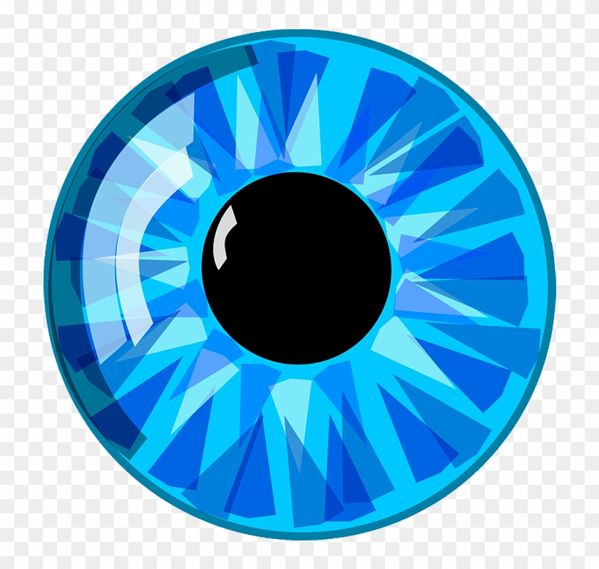 Png Olho - Olho Azul Png Clipart