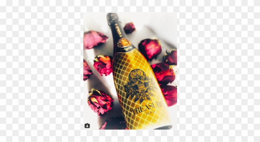 San Valentin Con Treasure Gold - Glass Bottle Clipart #4276046