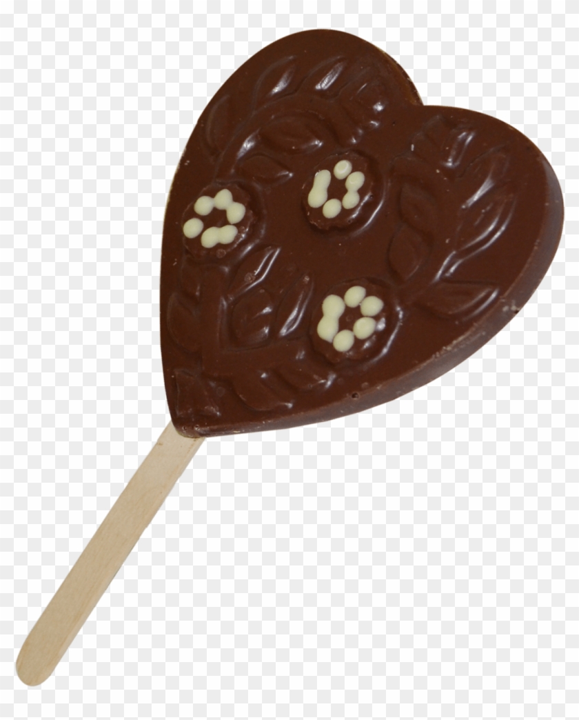 Chupaletas Corazón Leche Caja X 30 Unidades - Chocolate Clipart