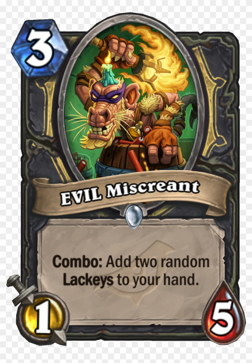 Blizzard Entertainment - Hearthstone Lackey Rise Of Shadows Clipart #4276159