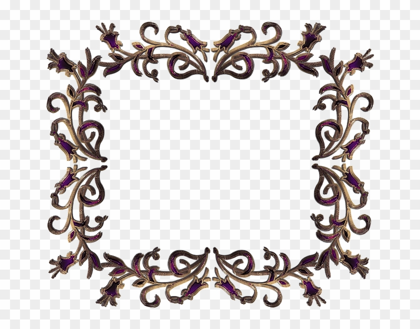 Frame, Transparent Background, Ornament, Design, Frames - Frame Designs Transparent Background Clipart #4276368