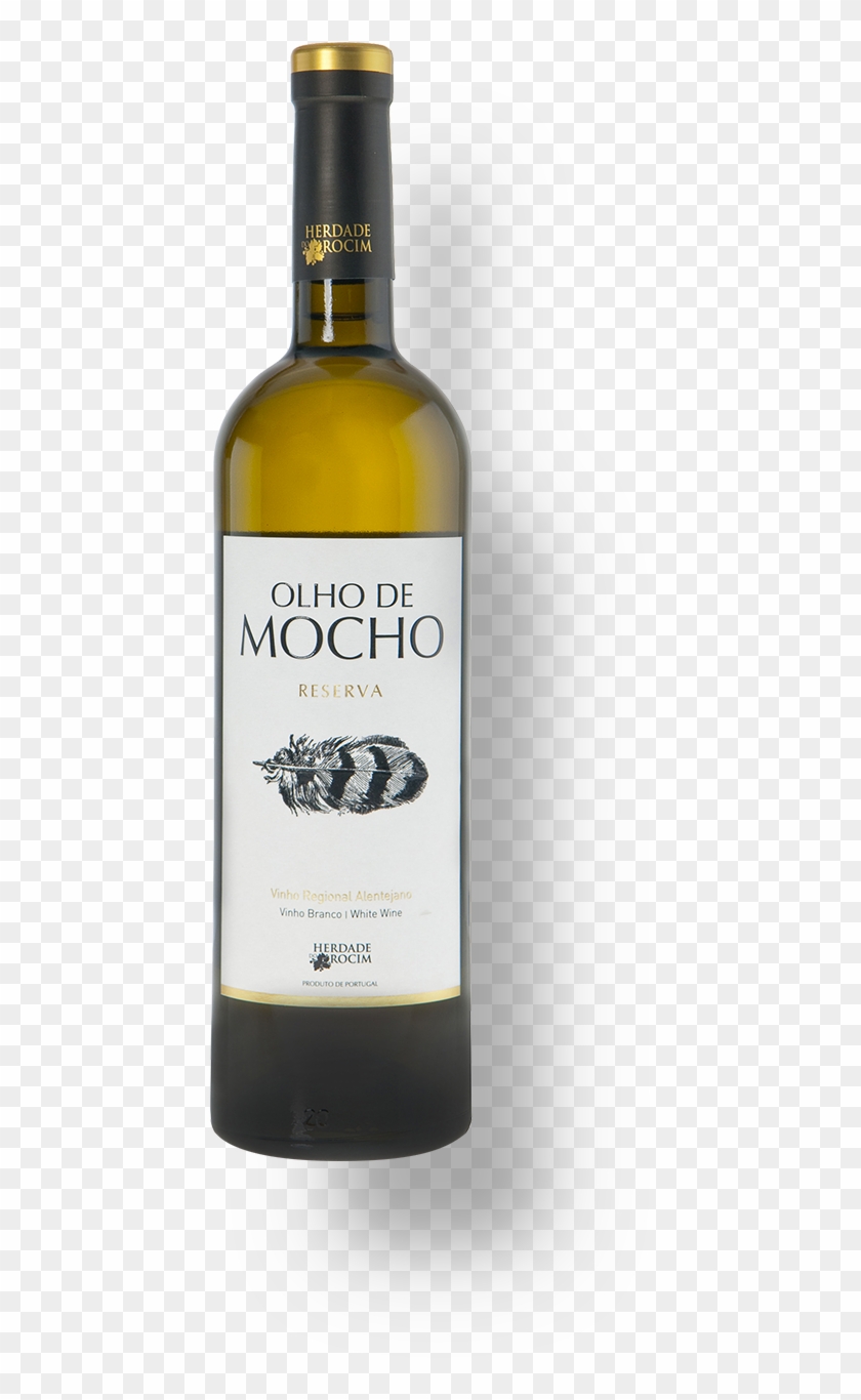 Vinho Branco Olho De Mocho Reserva Branco 2016 Herdade - Glass Bottle Clipart #4276479