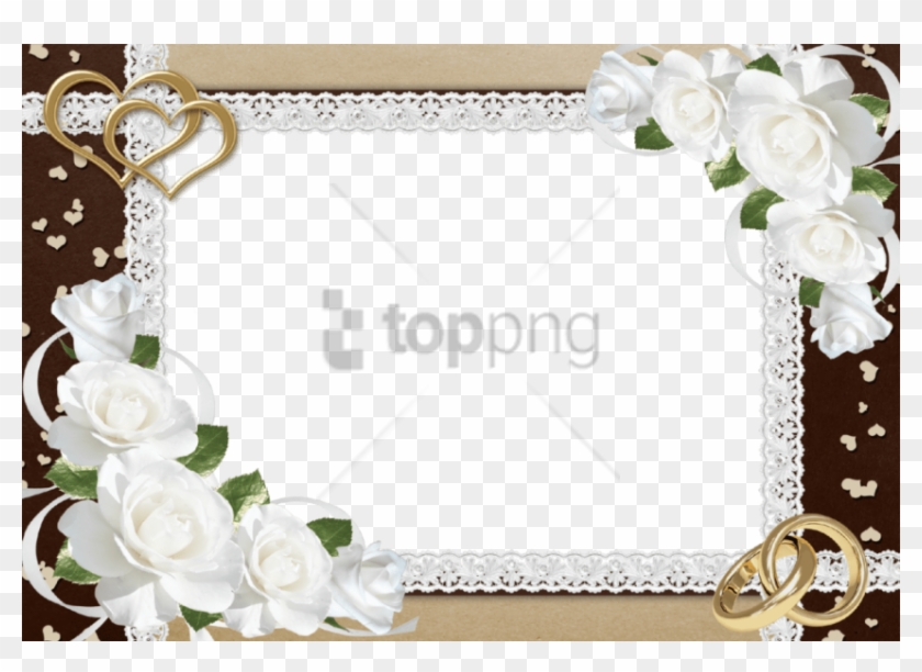 Free Png Elegant Transparent Frames Png Image With - Wedding Frame Png Hd Clipart #4276602