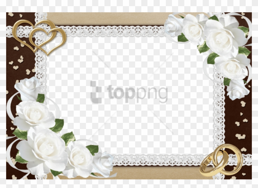 Free Png Elegant Transparent Frames Png Image With - Wedding Frame Png Hd Clipart