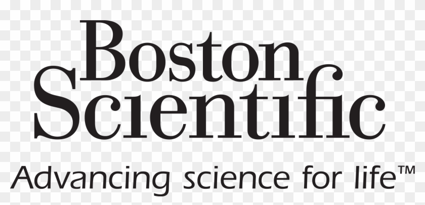 Word Mark In Black With Brand Declaration - Boston Scientific Clipart
