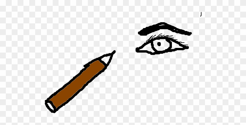 Lápis De Olho Clipart #4276982