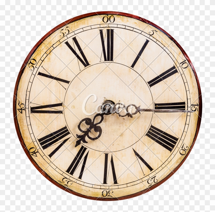 Vintage Clock Png - French And Richards Clock Experiment Clipart #4277018