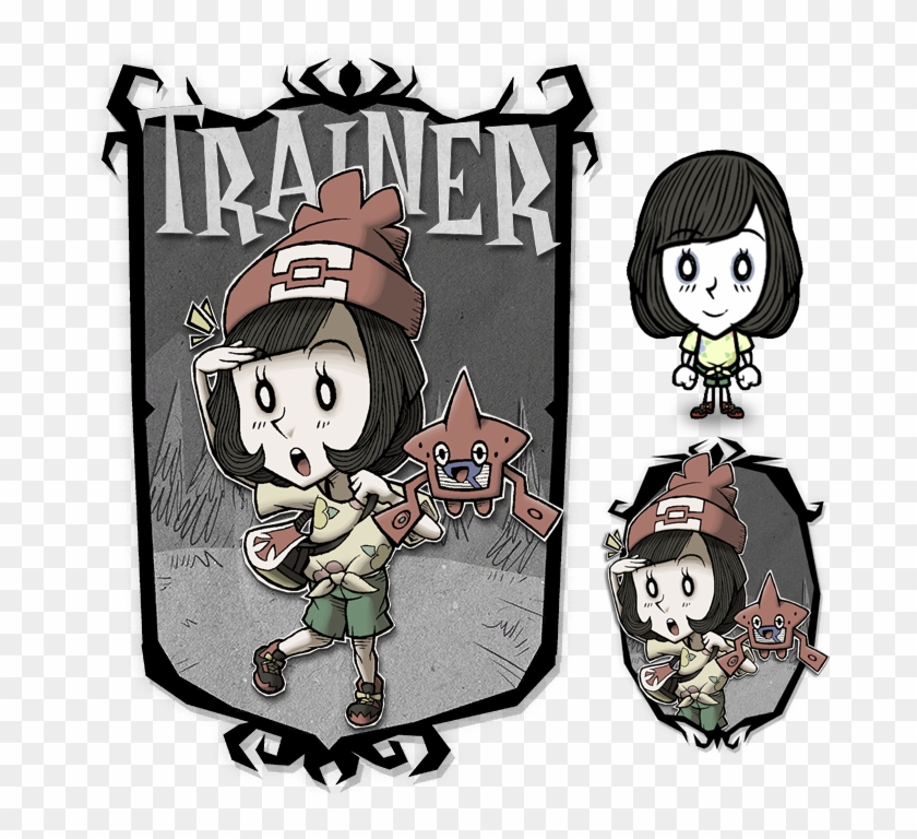 Traineruu - Don T Starve Character Portrait Clipart #4277204