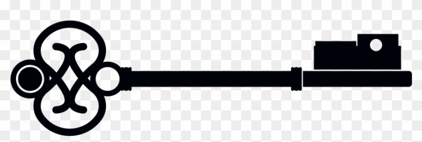 Antique Keys Silhouette Clipart