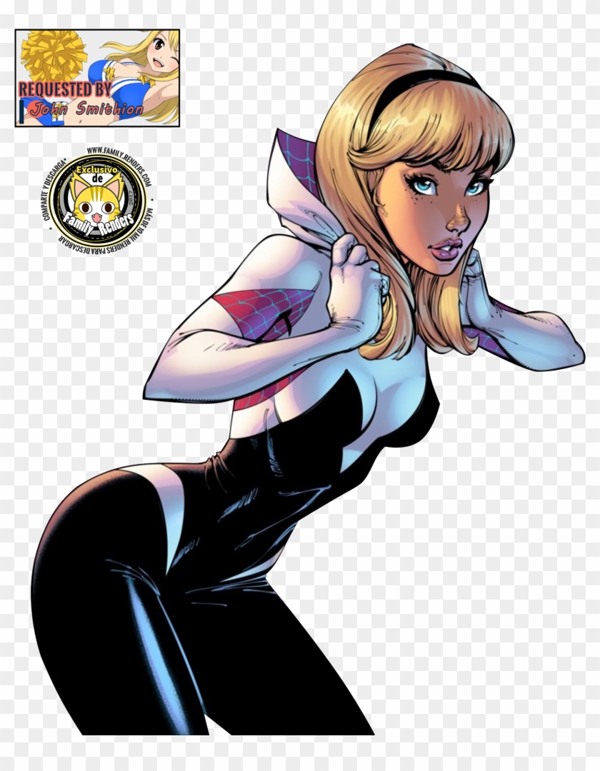 Spider Gwen Wall Paper Clipart