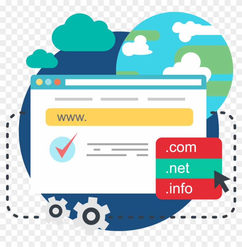 ¿por Qué Tener Una Página Web - Registro De Un Dominio Clipart #4277831