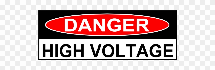 Danger High Voltage Sticker - High Voltage Stickers Clipart